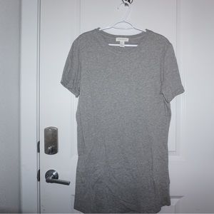Gray T-Shirt Dress